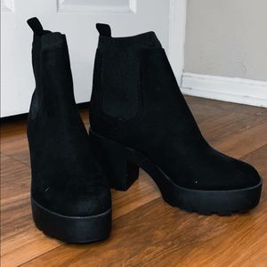 Black booties